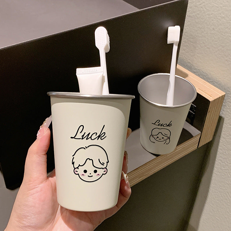 Ceramic mug with cheerful face design Kalsten