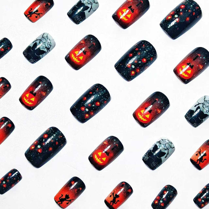 Halloween-Inspired Decorative Nail Art Kalsten
