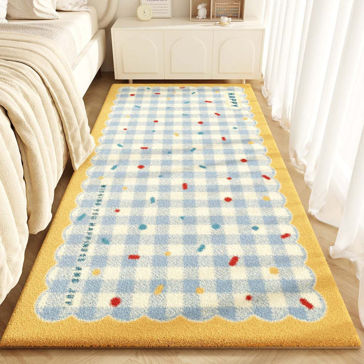 Cute Character Themed Plush Area Mat