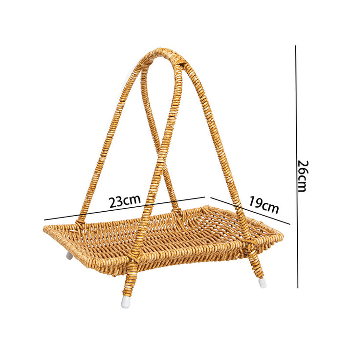 Decorative Woven Serving Tray Kalsten