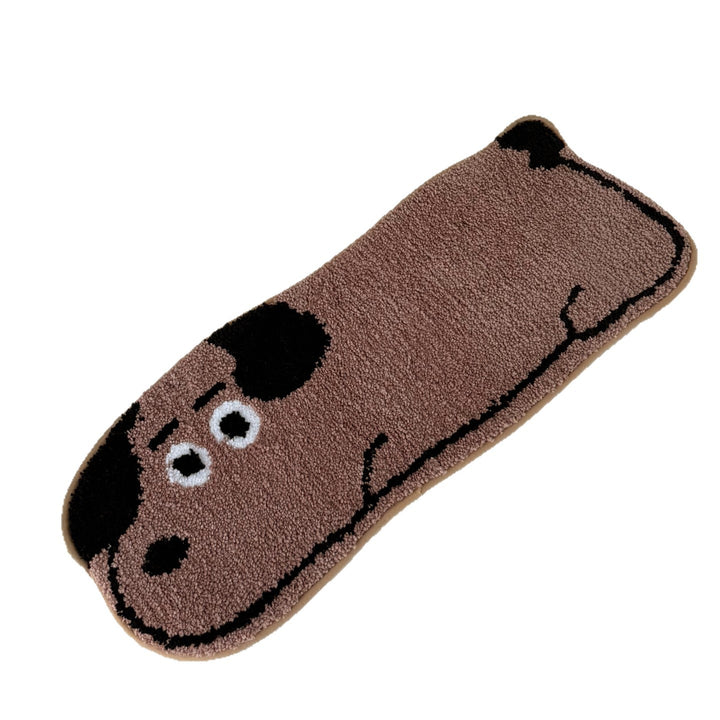 Playful Dog-Themed Bath Mat Kalsten