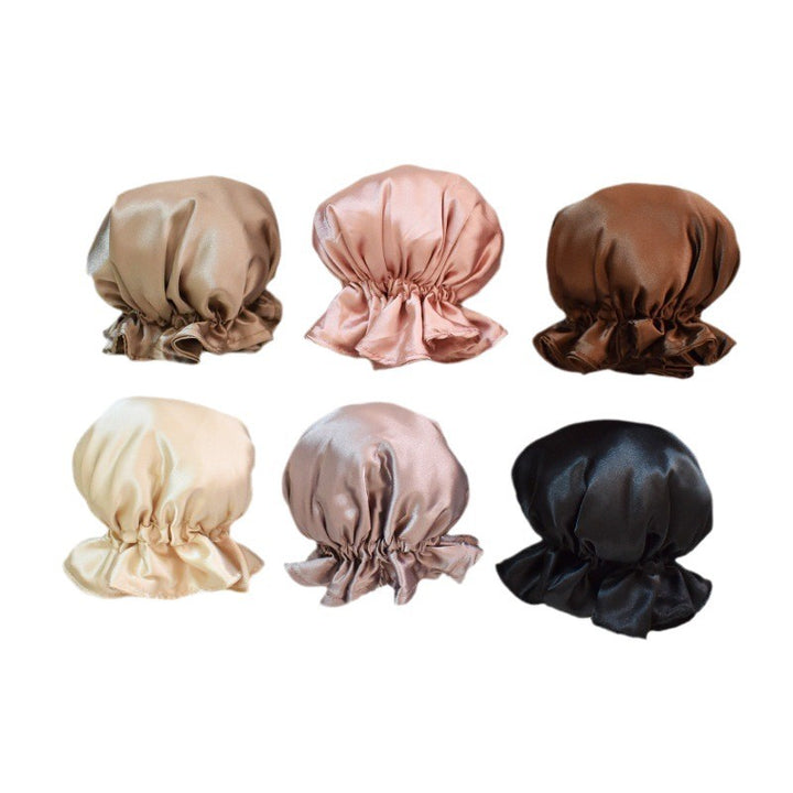 Luxurious Satin Hair Bonnet and Headband Set