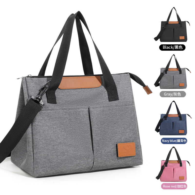 Insulated Multi-Pocket Lunch Tote Kalsten