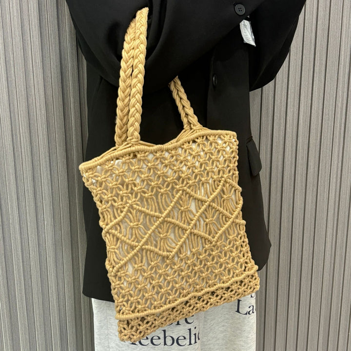 Handmade Macrame Tote Bag Kalsten