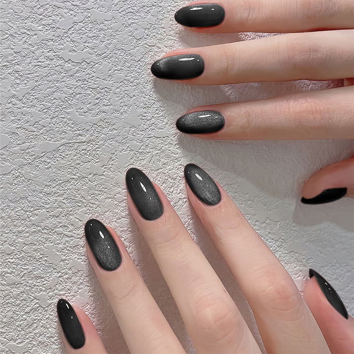 Acrylic nail set with stylish design Kalsten