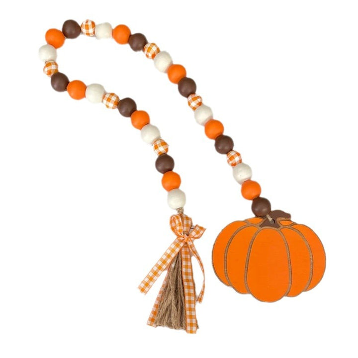 Decorative Fall-Themed Bead Garland