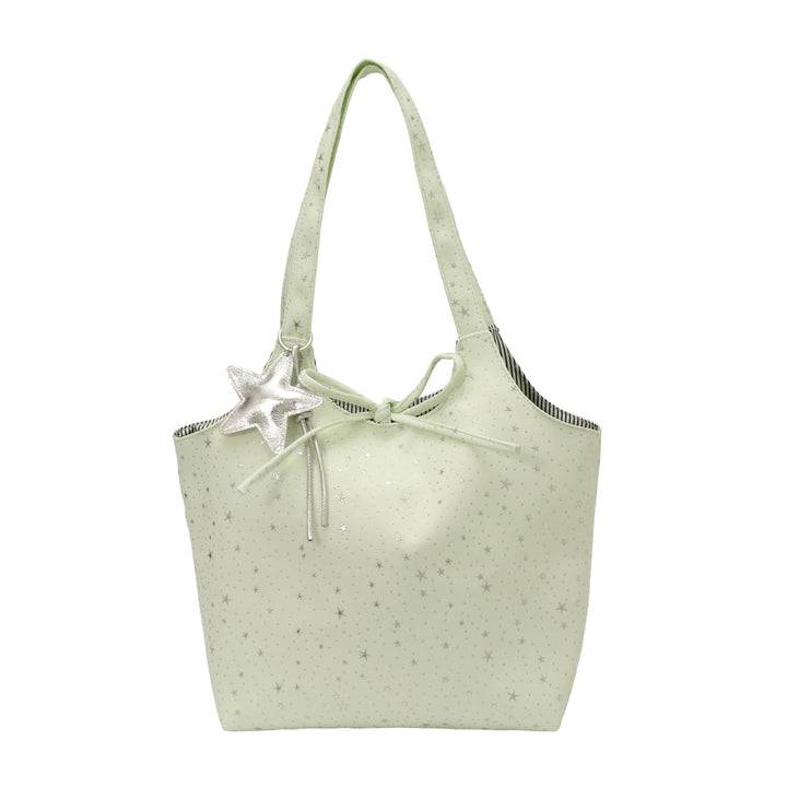 Stylish Multi-Pocket Canvas Tote Bag