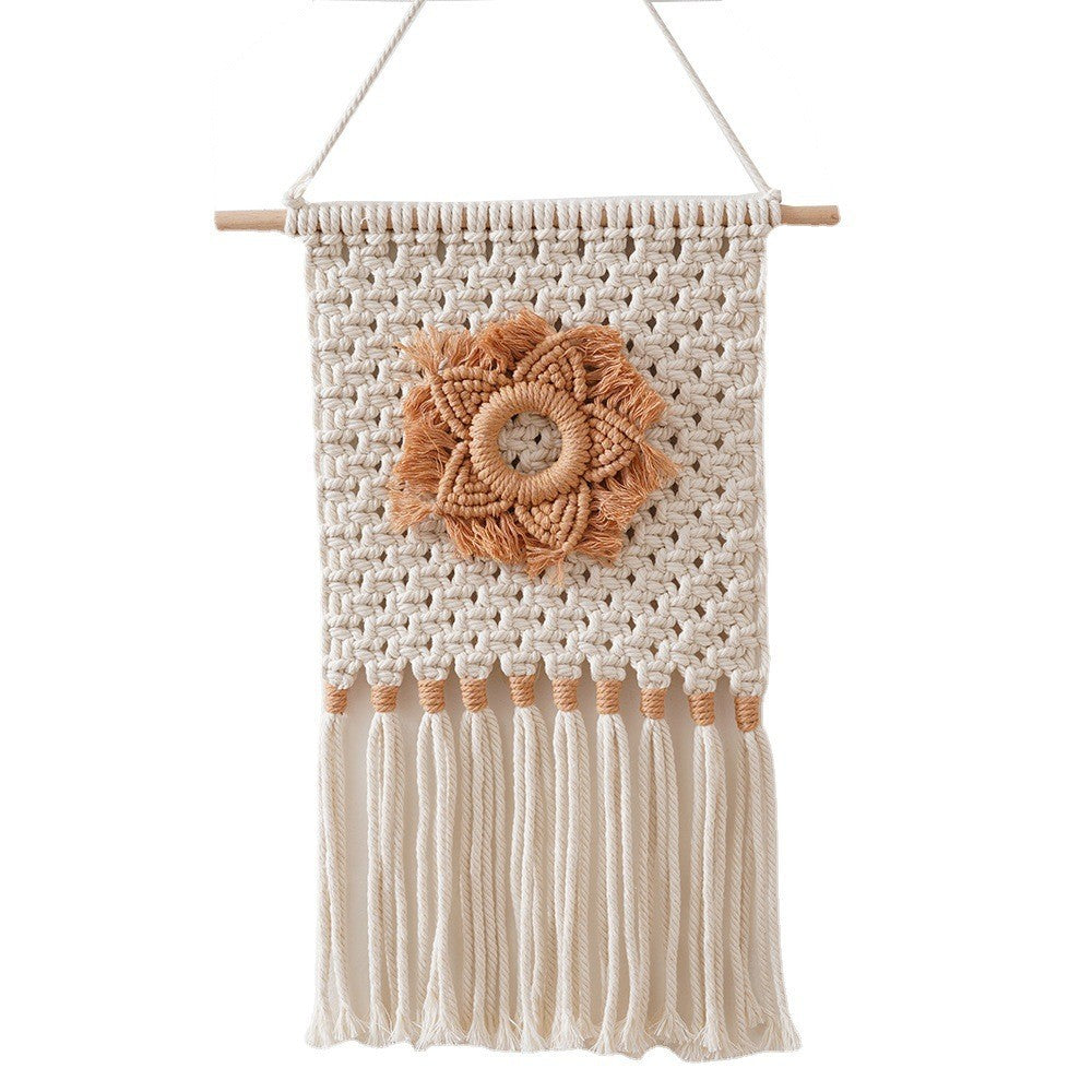 Macrame Floral Wall Hanging Decor Kalsten
