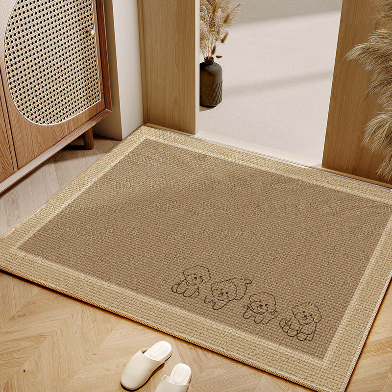 Decorative Cat-Themed Entryway Mat
