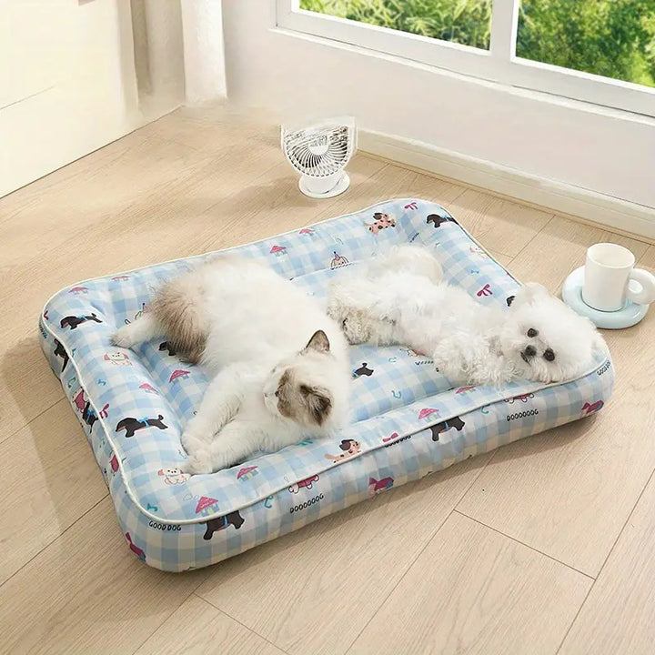 Panda-Themed  Mat  Dog Bed