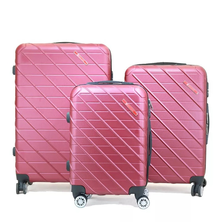 Unisex Compact Multi-Functional Hard Shell Trolley Suitcase Kalsten