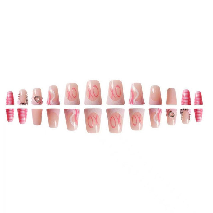 Elegant Decorative Acrylic Nail Set Kalsten