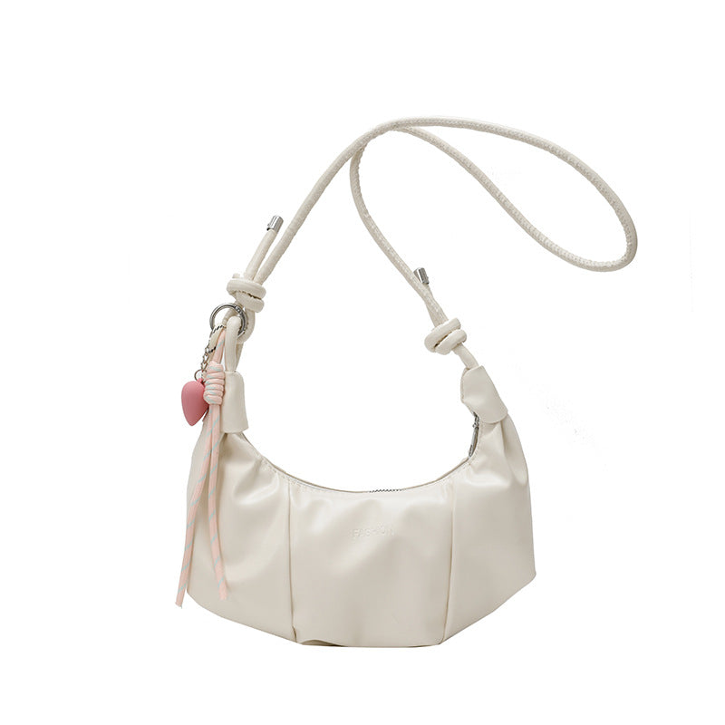 Stylish Pleated Shoulder Bag Kalsten
