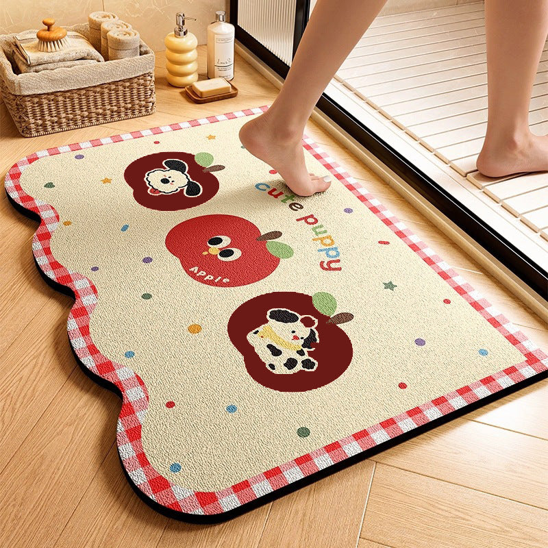 Cute Animal-Themed Memory Foam Bath Mat Kalsten
