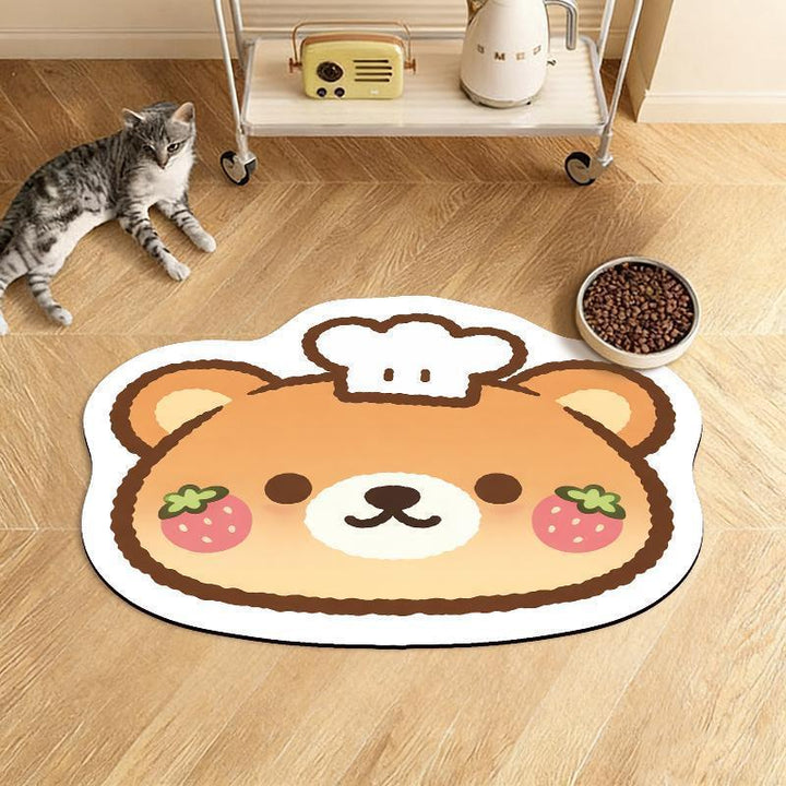 Cartoon Duck Themed Area Rug for Home