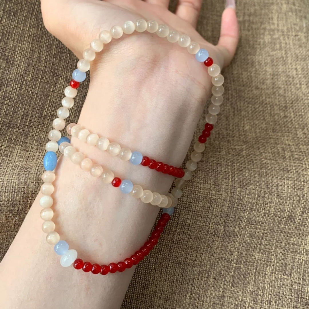 Handmade Gemstone Stretch Bracelet Kalsten