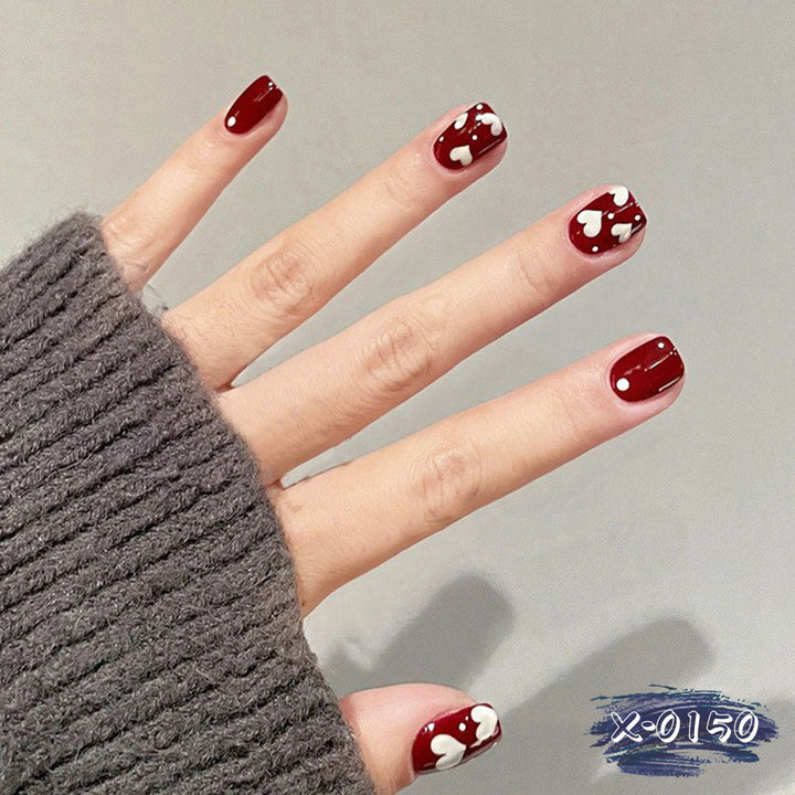 Artistic Heart Motif Nail Art Kit