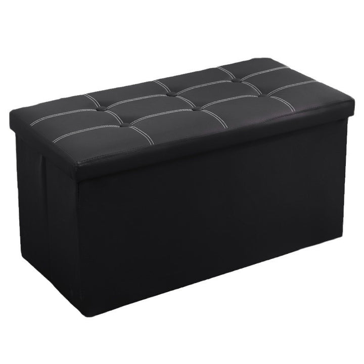 Versatile Leather Storage Ottoman Kalsten