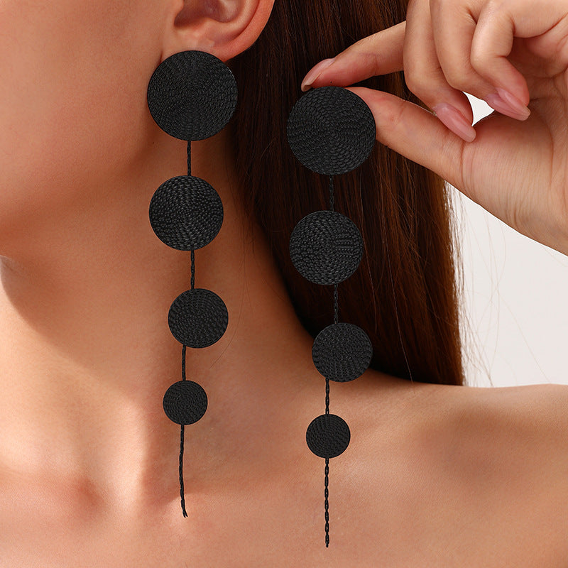 Long dangling earrings Kalsten