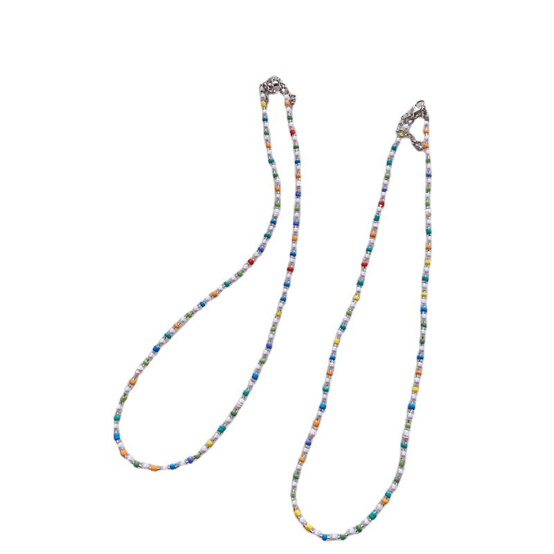 Colorful Beaded Kalsten Necklace