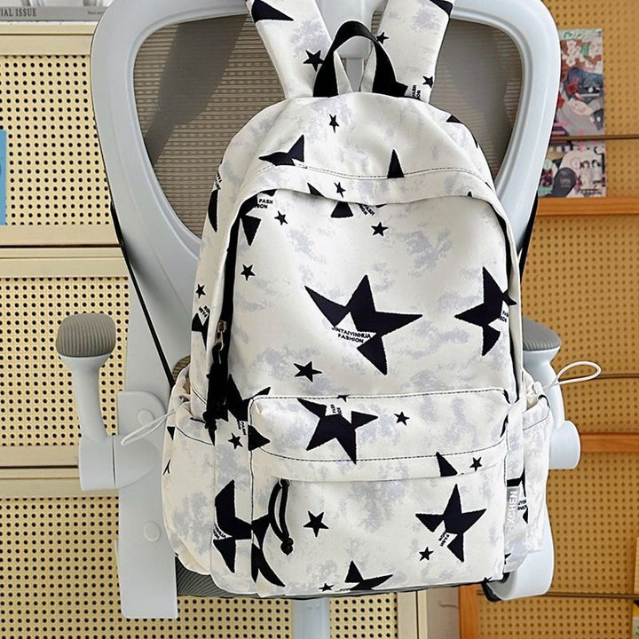 Leisure backpack with practical star motif Kalsten