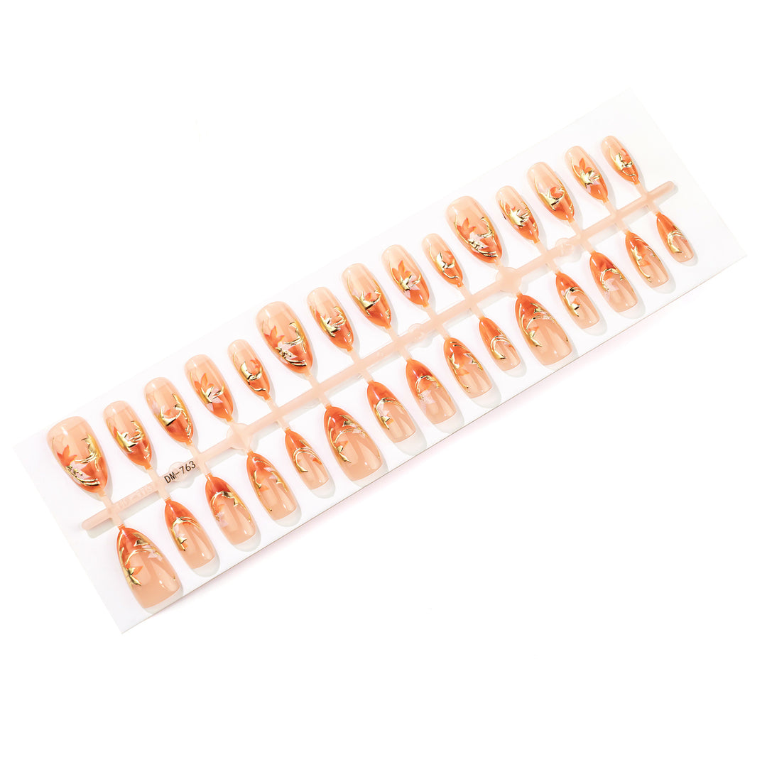 Floral-Inspired Luxury Press-On Nail Set Kalsten