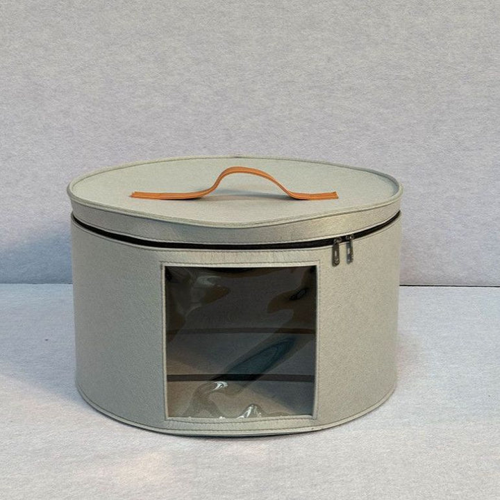 Practical storage basket with viewing window Kalsten