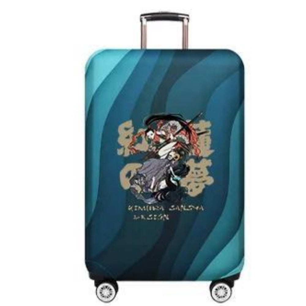 Unisex Hard Shell Luggage with Creative Bear Design Graphic Kalsten