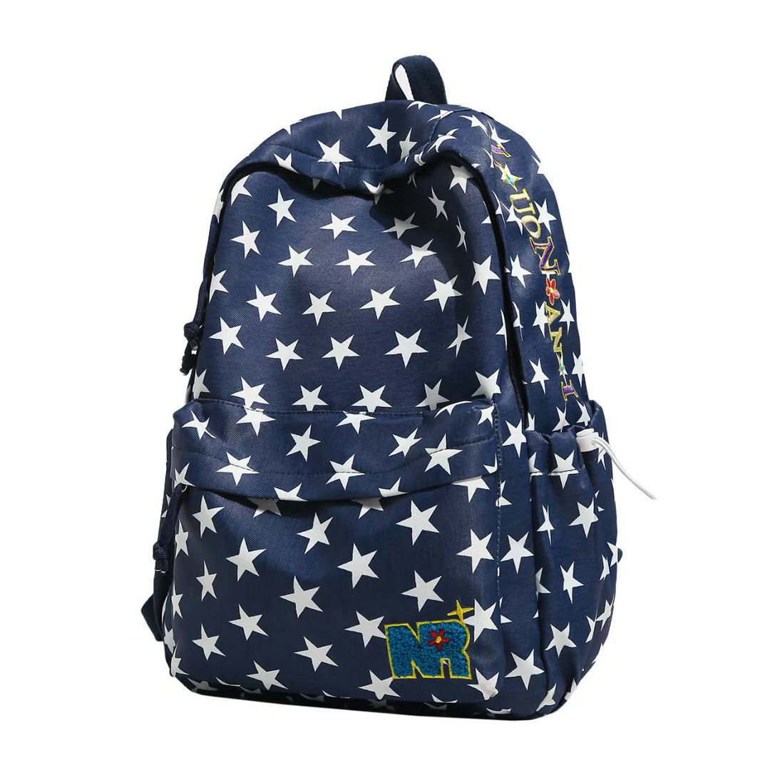 Star-Patterned Casual Backpack Kalsten