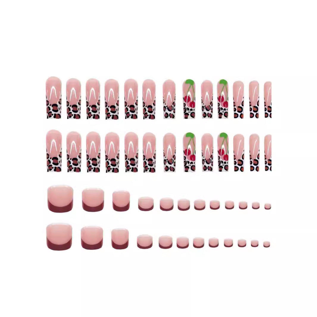 Artistic Press-On Nail Design Set Kalsten