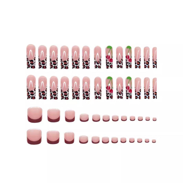 Artistic Press-On Nail Design Set Kalsten