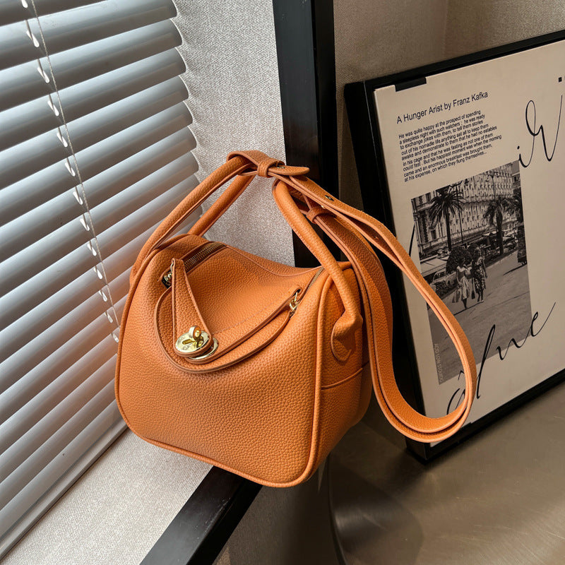 Structured Leather Handbag Kalsten