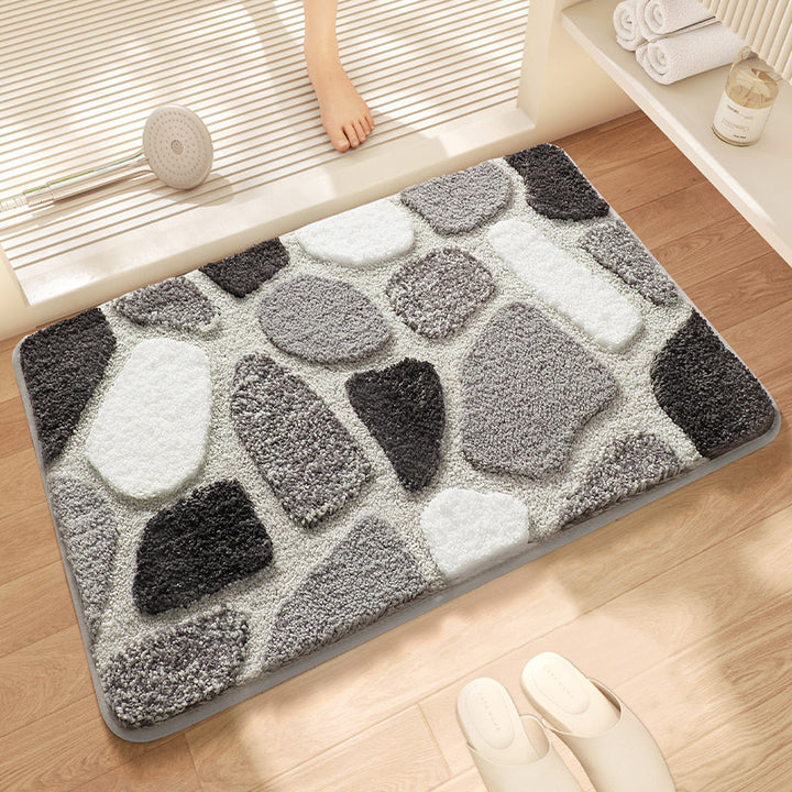 Plush Decorative Bath Mat Kalsten