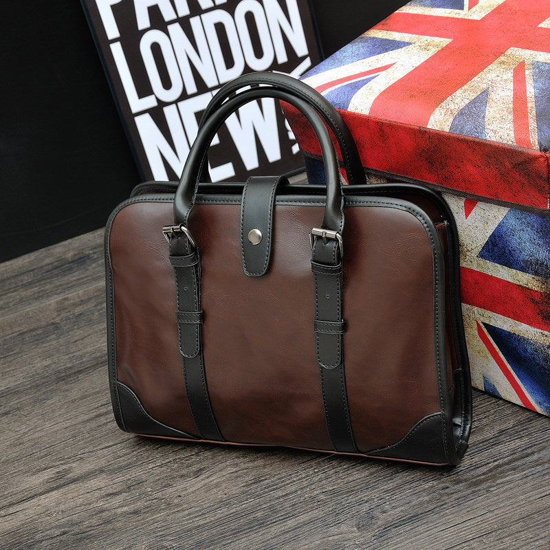 Elegant Laptop Briefcase with Versatile Compartments Kalsten