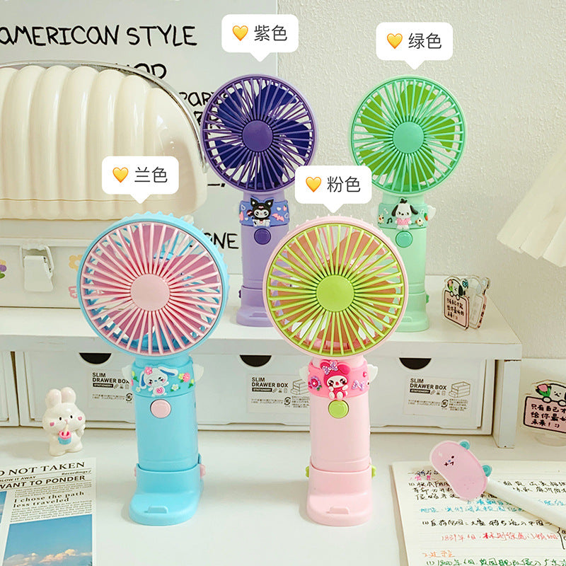Unisex funny handheld fan with animal design and multiple speed settings Kalsten