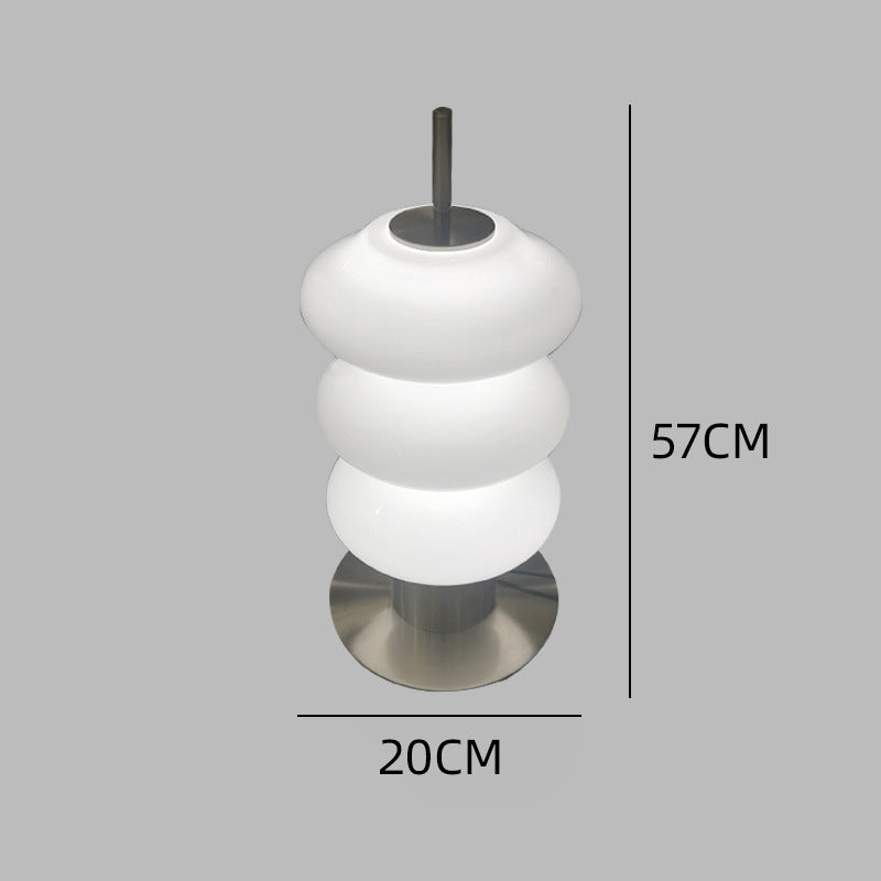 Sculptural Floor Lamp with Curved Design