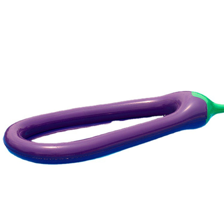 Women inflatable comfort lounger in Aubergine design Kalsten
