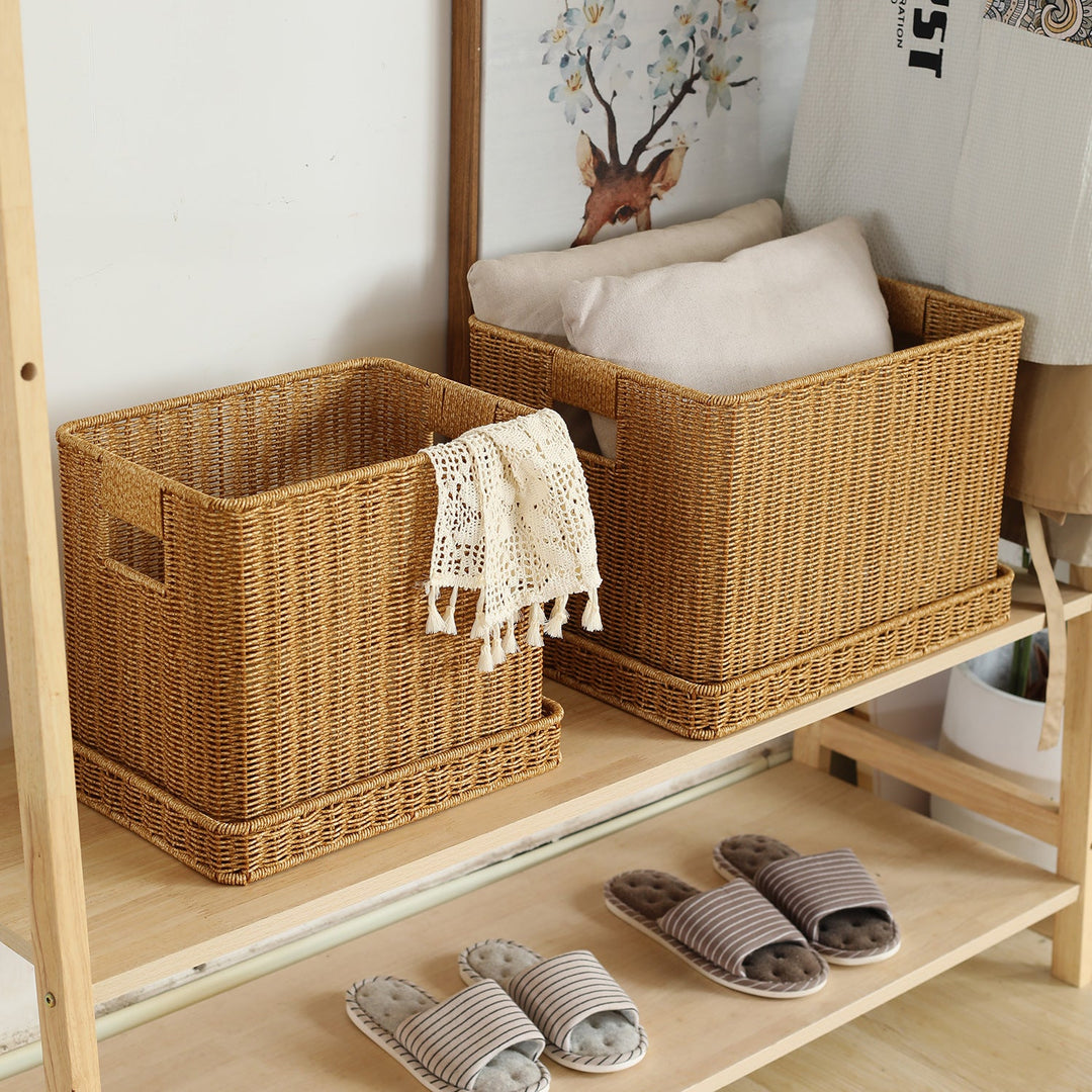 Handwoven Decorative Storage Chest Kalsten