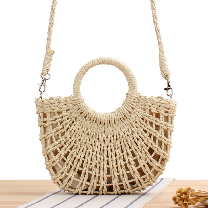 Handmade wicker bag in Boho style Kalsten