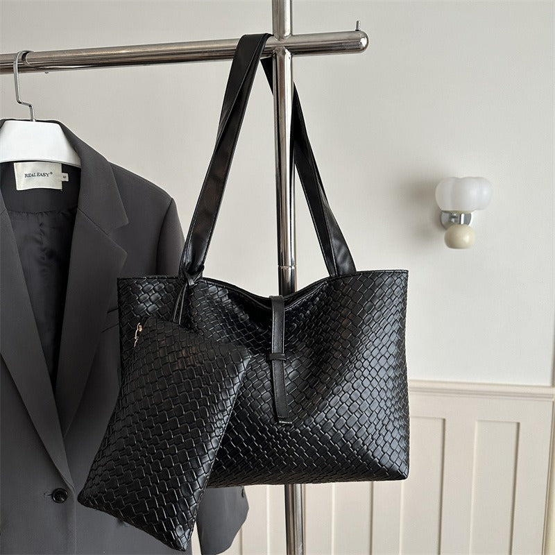 WoElegant Woven Tote Bag Kalsten