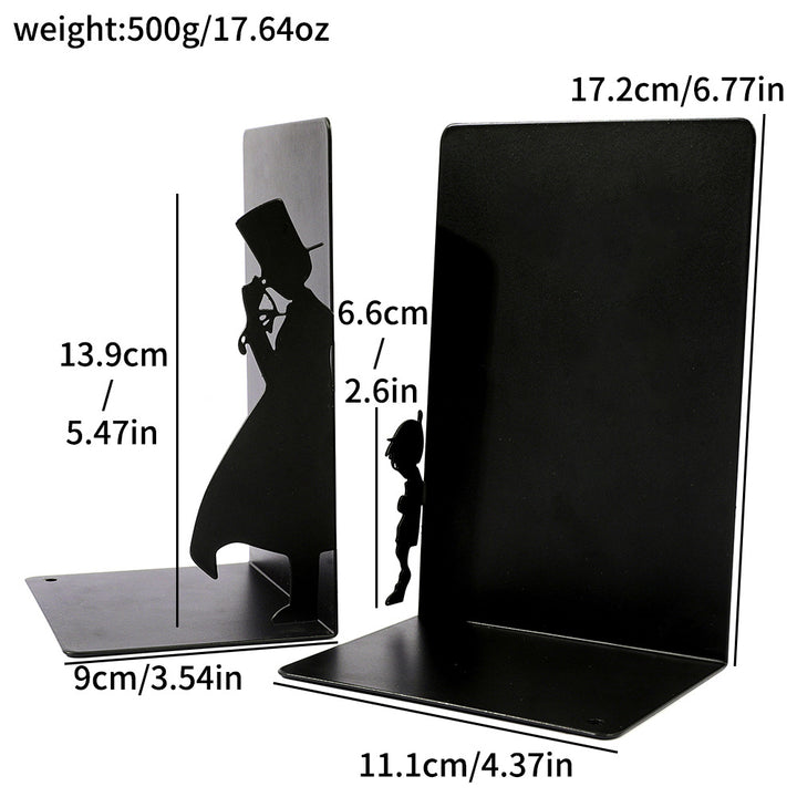 Artistic Silhouette Bookends