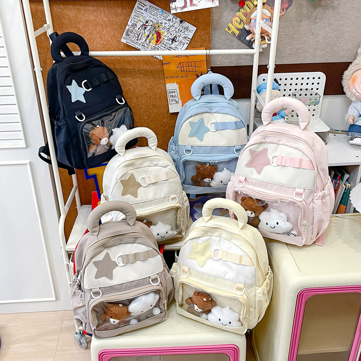 Cute Star-Embellished Mini Backpack Kalsten