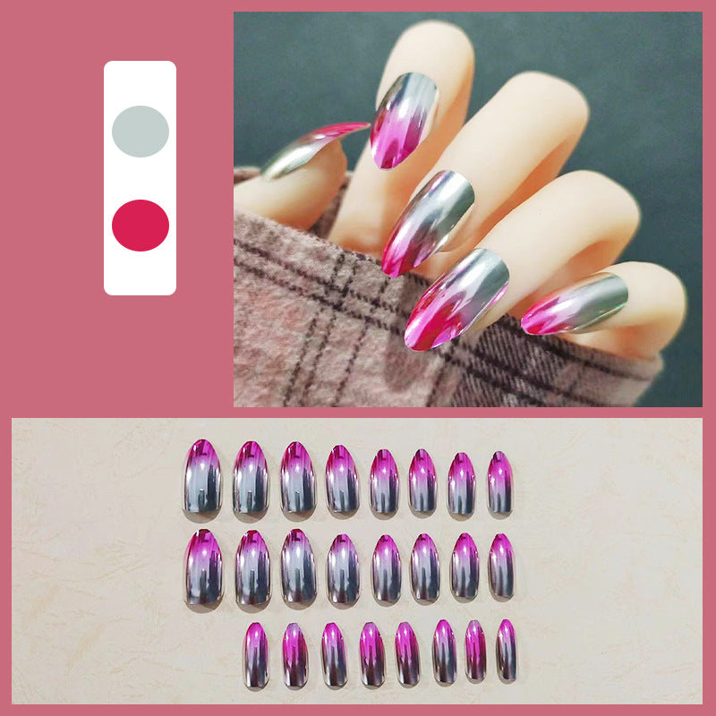 Metallic Ombre Press-On Nail Set