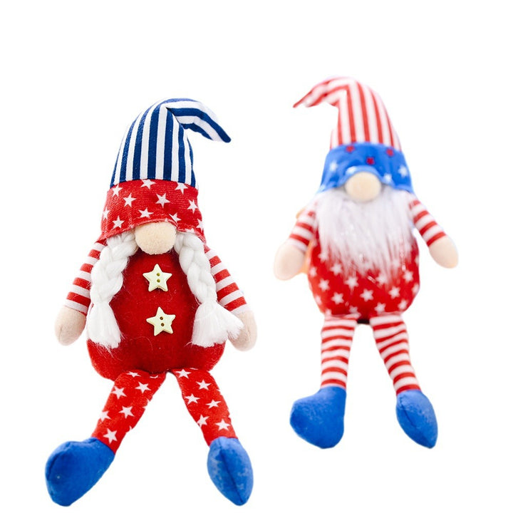 Decorative Patriotic Gnome Figurine Kalsten