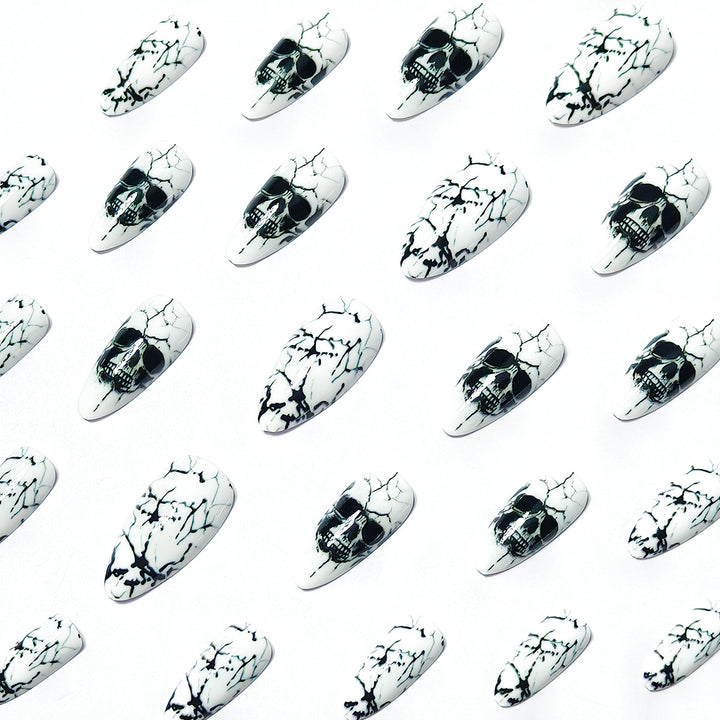 Artistic Skull Design Nail Wraps Kalsten