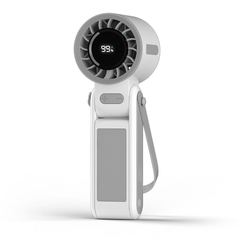 Portable Rechargeable Handheld Cooling Fan with Battery Indicator Kalsten
