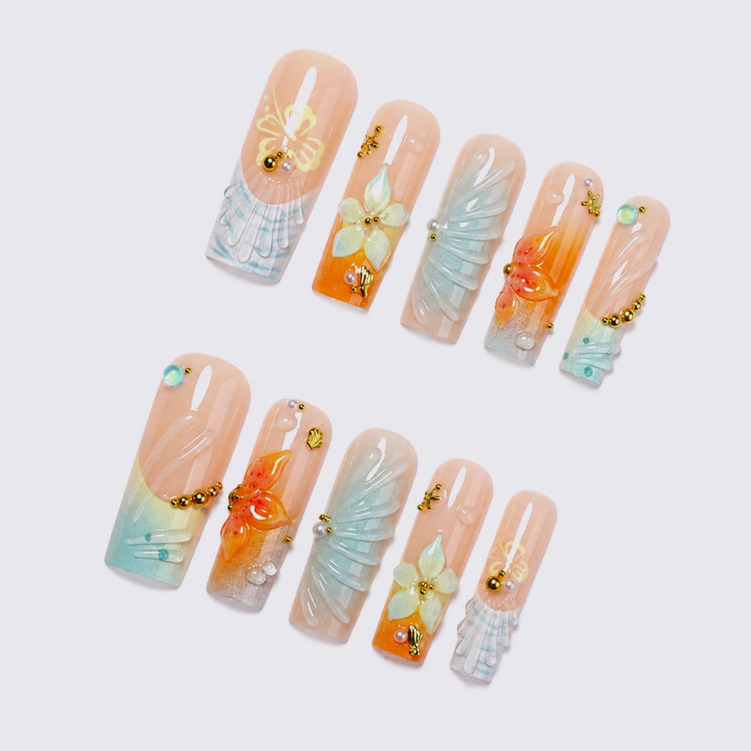 Acrylic nail set Kalsten
