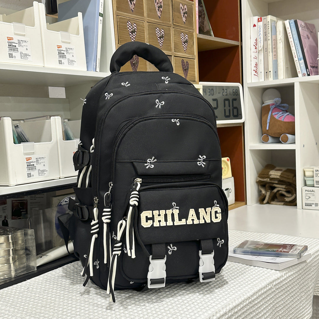Stylish Embroidered Multi-Functional Backpack Kalsten