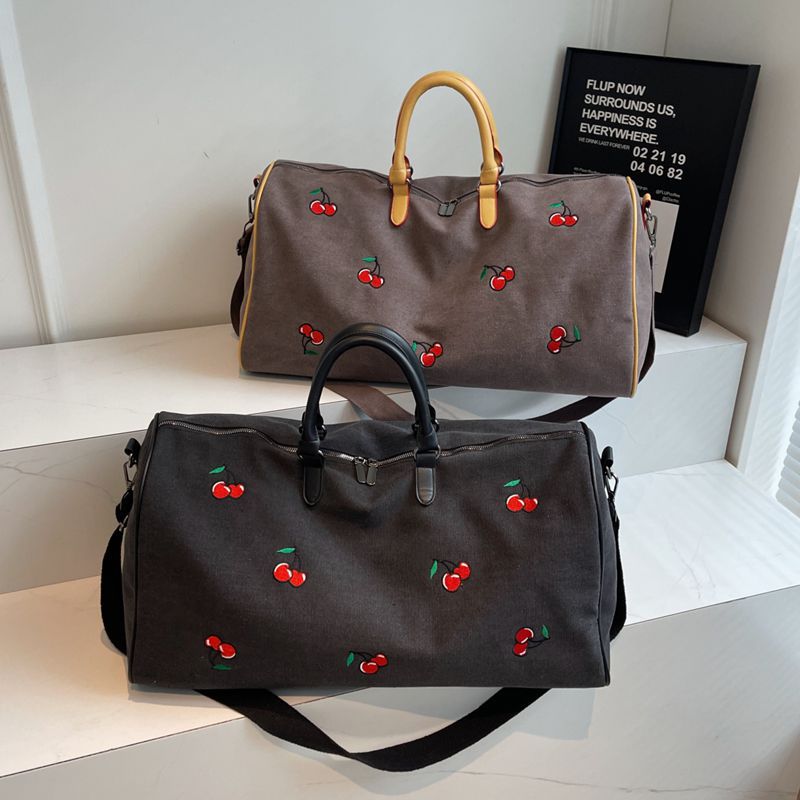 Fashionable Embroidered Weekend Travel Duffel Bag Kalsten