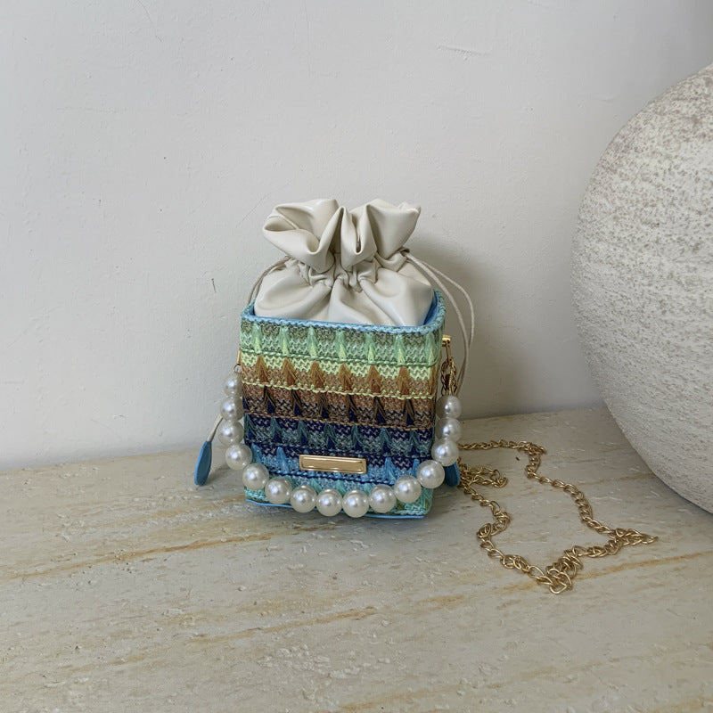 Charming Mini Drawstring Shoulder Bag Kalsten